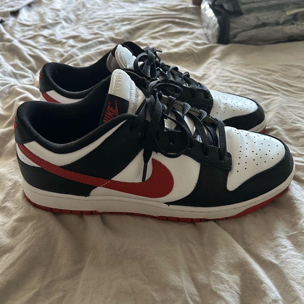 Nike Black and Red Sneakers